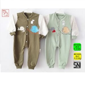 Uaka Jumper Panjang Buka Kaki Motif Love Mom & Dad 41/613222