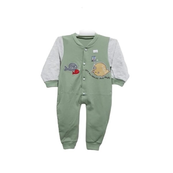 Uaka Jumper Panjang Buka Kaki Motif Love Mom & Dad 41/613222 - Image 2