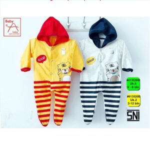 Uaka Jumper Panjang Tutup Kaki Topi Sambung Motif Good 41/613520B