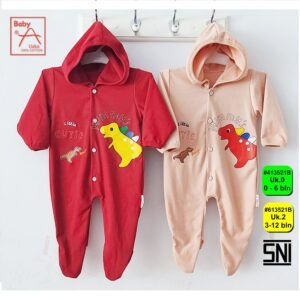 Uaka Jumper Panjang Tutup Kaki Topi Sambung Motif Little Cutie 41/613521B