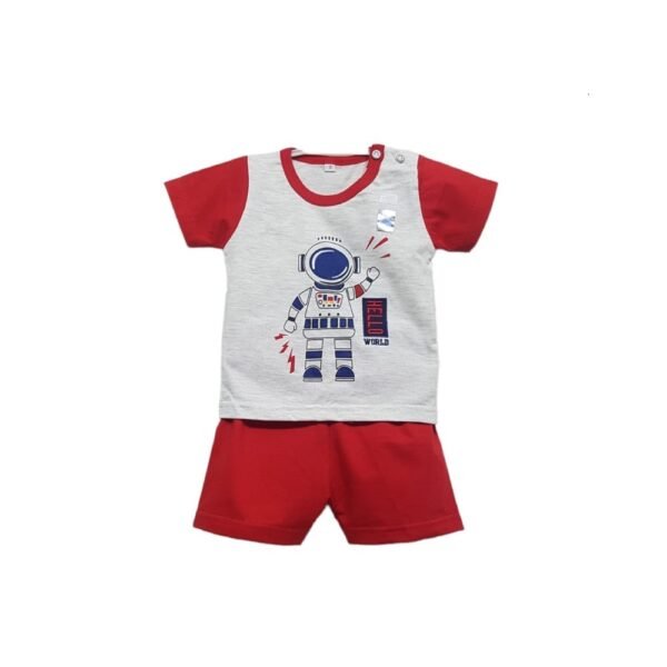 Uaka Setelan Oblong Pendek Motif Astronot 41/618127 - Image 3