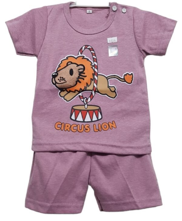 Uaka Setelan Oblong Pendek Motif Circus Lion 41/618136 - Image 2