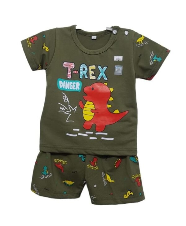 Uaka Setelan Oblong Pendek Motif T-Rex 41/618804 - Image 2