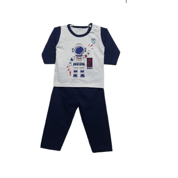 Uaka Setelan Oblong Panjang Motif Astronot 41/619127 - Image 3