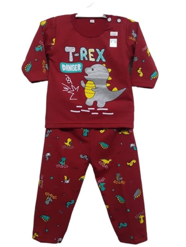Uaka Setelan Oblong Panjang Motif T-Rex 41/619804 - Image 3
