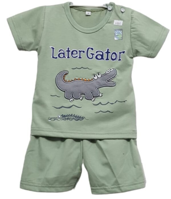 Uaka Setelan Oblong Pendek Motif Later Gator 41/618805 - Image 3