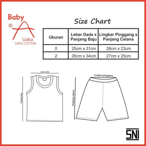 Uaka Setelan Singlet Motif Astronot 41/617127 - Image 4