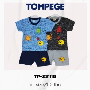Tompege Setelan Oblong Baju Anak Laki Cowok TP-23111B
