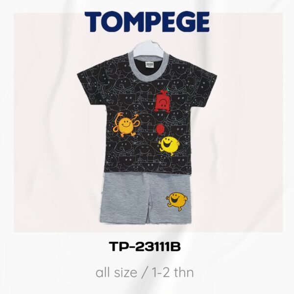 Tompege Setelan Oblong Baju Anak Laki Cowok TP-23111B - Image 2