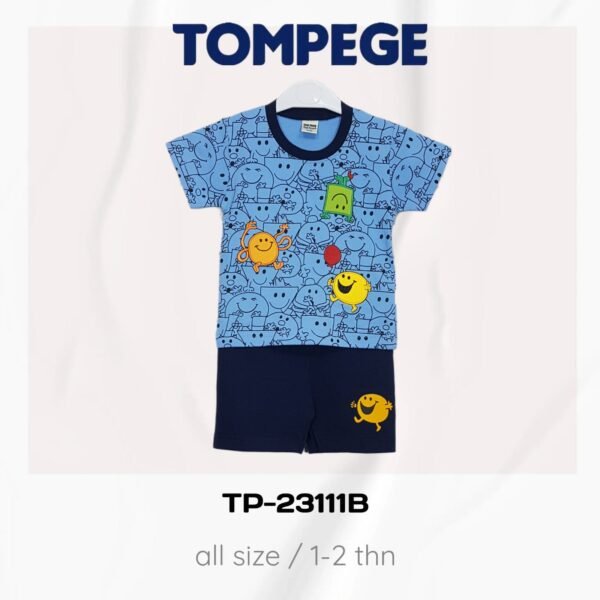 Tompege Setelan Oblong Baju Anak Laki Cowok TP-23111B - Image 3