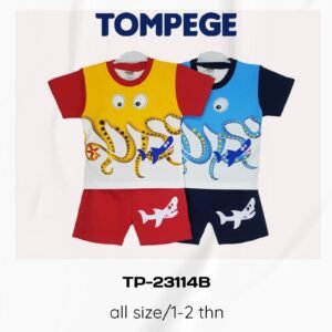 Tompege Setelan Oblong Baju Anak Laki Cowok TP-23114B