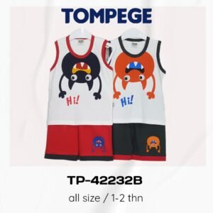 Setelan Singlet Anak Cowok Tompege TP-42232B