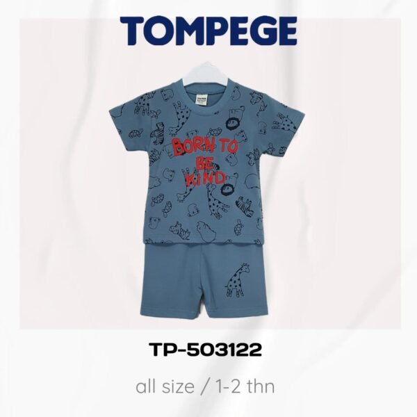 Tompege Setelan Oblong Kaos Anak Laki TP-503122 - Image 2