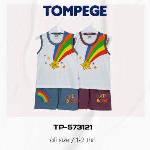 Setelan Singlet Anak Laki-Laki Tompege TP-573121