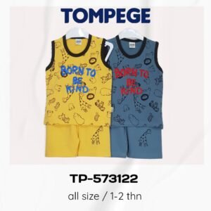 Setelan Singlet Anak Laki-Laki Tompege TP-573122
