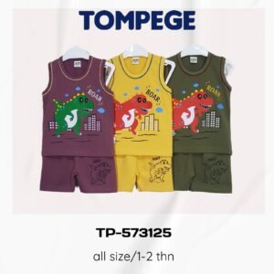Setelan Singlet Anak Laki-Laki Tompege TP-573125