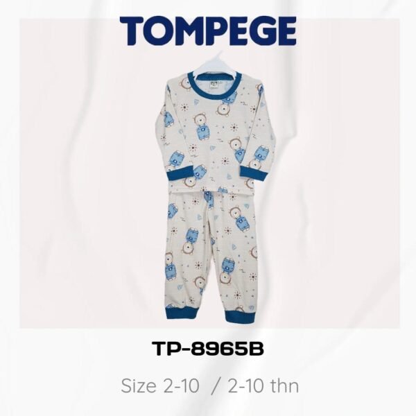 Tompege Setelan Training Anak Laki/Cowok TP-8965B - Image 3