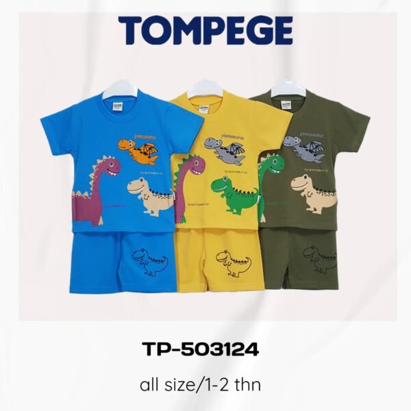 Tompege Setelan Kaos Anak Laki TP-503124