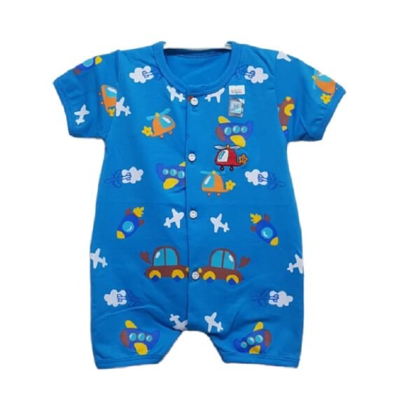 Uaka Babydoll Pendek Kancing Depan Motif Helicopter 41/618202 - Image 2