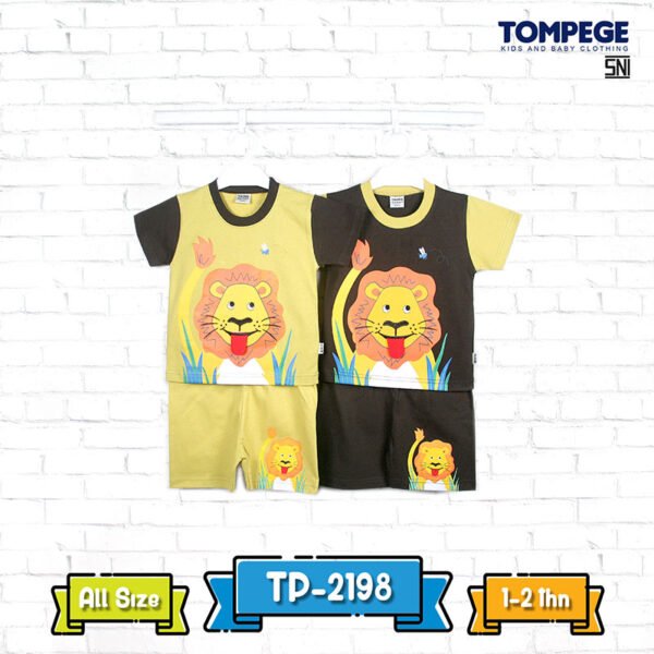 Tompege Setelan Kaos Oblong Anak Laki TP-2198B
