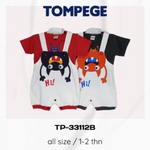 Tompege Jumpsuit Anak Laki Cowok TP-33112B