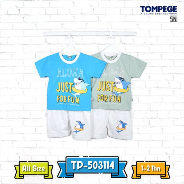 Tompege Setelan Kaos Anak Laki TP-503114