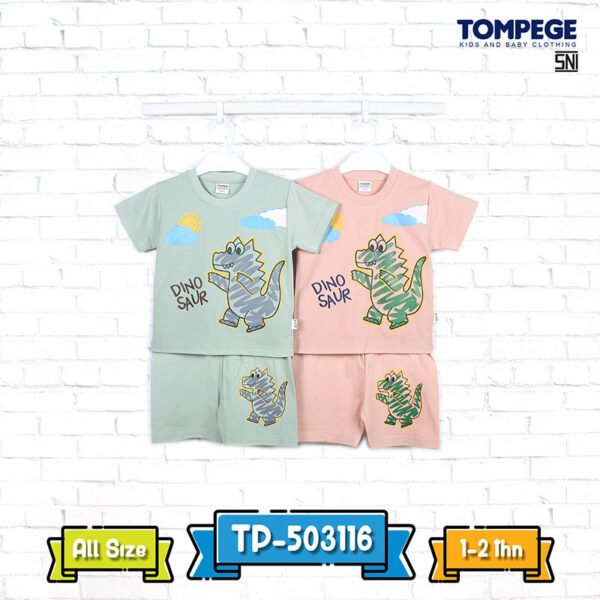 Tompege Setelan Kaos Anak Laki TP-503116
