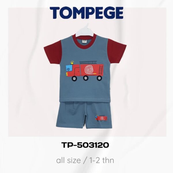 Tompege Setelan Kaos Anak Laki TP-503120 - Image 2
