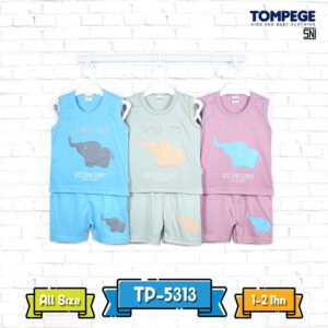 Tompege Setelan Singlet Anak Laki/Cowok TP-5313