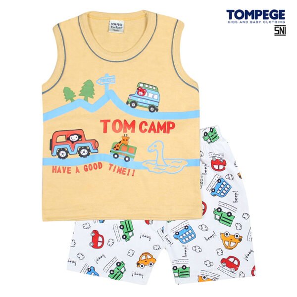 Tompege Setelan Singlet Anak Laki/Cowok TP-5317 - Image 2