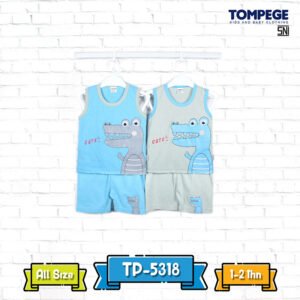 Tompege Setelan Singlet Anak Laki/Cowok TP-5318