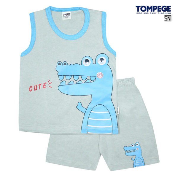 Tompege Setelan Singlet Anak Laki/Cowok TP-5318 - Image 2