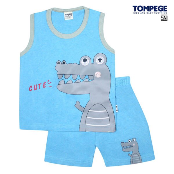 Tompege Setelan Singlet Anak Laki/Cowok TP-5318 - Image 3