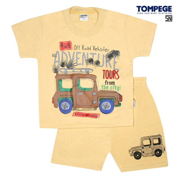 Setelan Kaos Oblong Anak Laki-Laki Tompege TP-5421 - Image 3