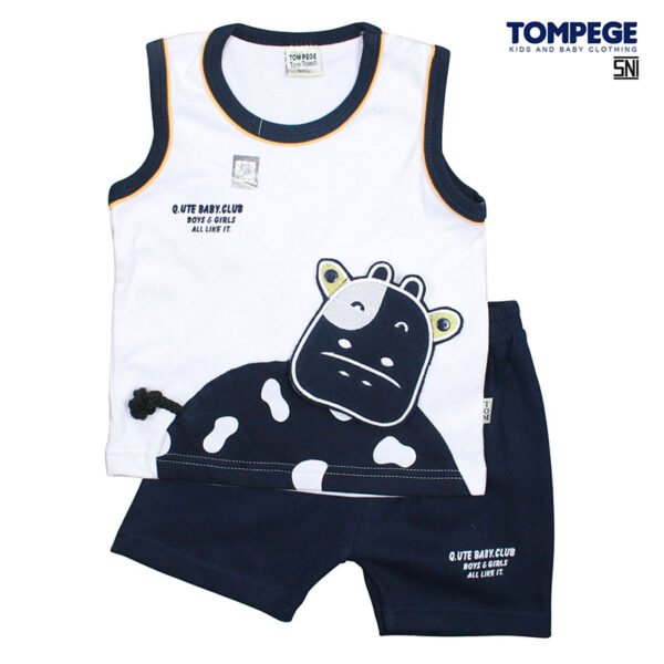 Tompege Setelan Singlet Baju Anak Laki Cowok TP-5723 - Image 3
