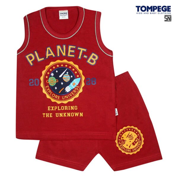 Setelan Singlet Anak Laki-Laki Tompege TP-573118 - Image 2
