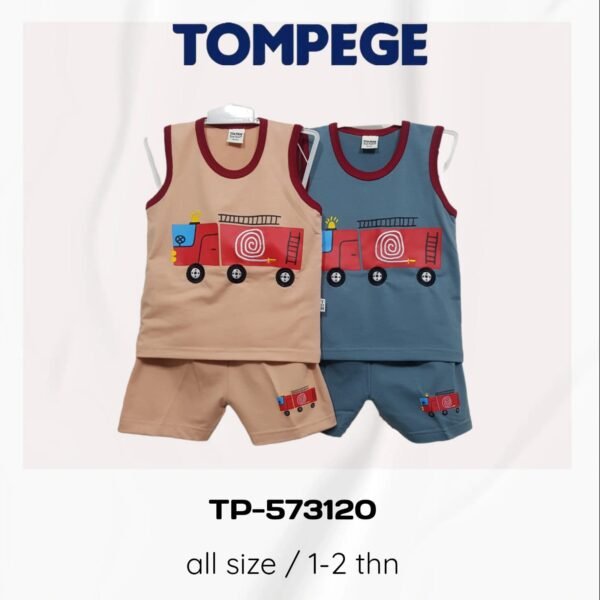Setelan Singlet Anak Laki-Laki Tompege TP-573120