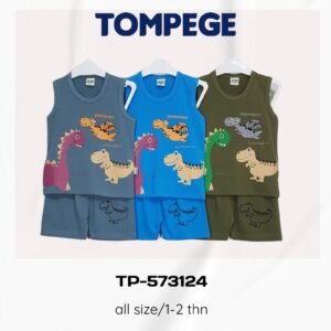 Setelan Singlet Anak Laki-Laki Tompege TP-573124
