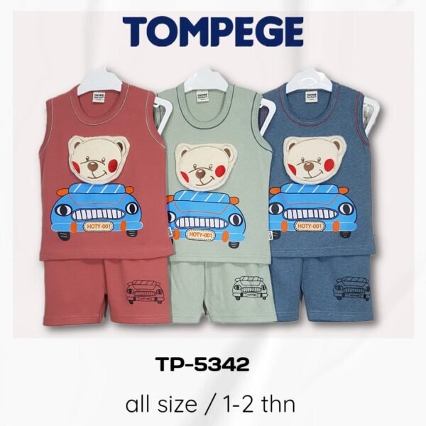 Setelan Singlet Anak Laki Laki Tompege TP-5342