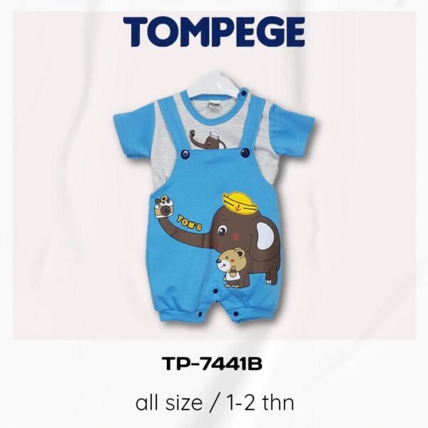 Setelan Jumpsuit Anak Laki Laki Tompege TP-7441B - Image 2