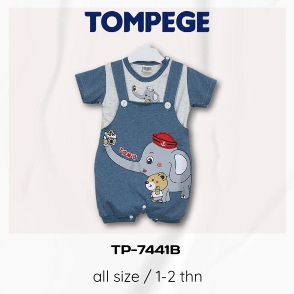 Setelan Jumpsuit Anak Laki Laki Tompege TP-7441B - Image 3