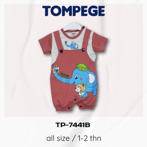 Setelan Jumpsuit Anak Laki Laki Tompege TP-7441B - Image 4