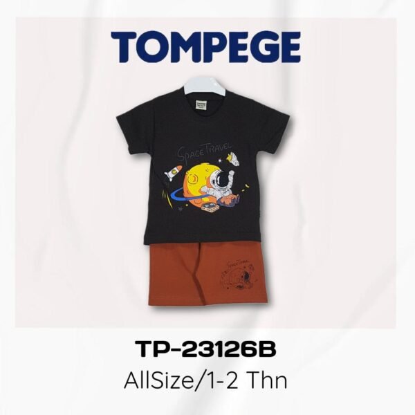 Setelan Oblong Anak Laki Cowok Tompege TP-23126B - Image 3