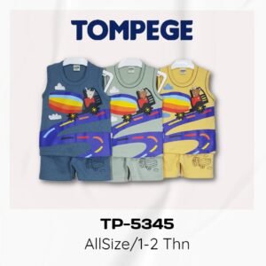 Setelan Singlet Anak Laki Cowok Tompege TP-5345