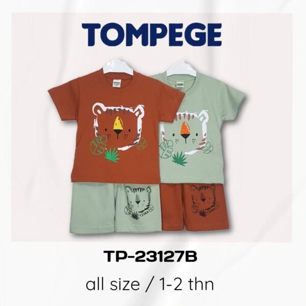 Setelan Oblong Anak Laki Cowok Tompege TP-23127B
