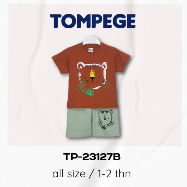 Setelan Oblong Anak Laki Cowok Tompege TP-23127B - Image 3
