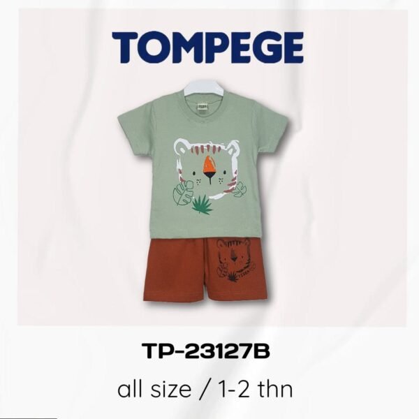 Setelan Oblong Anak Laki Cowok Tompege TP-23127B - Image 2