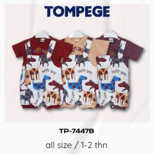 Setelan Jumpsuit Anak Laki Cowok TP-7447B