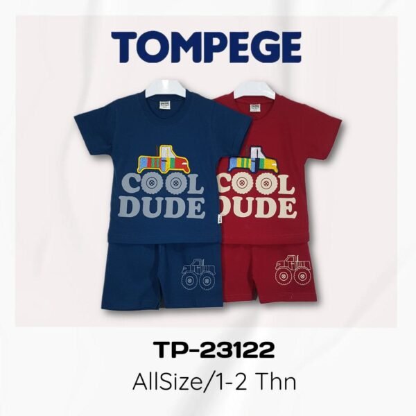 Setelan Oblong Anak Laki Cowok Tompege TP-23122B