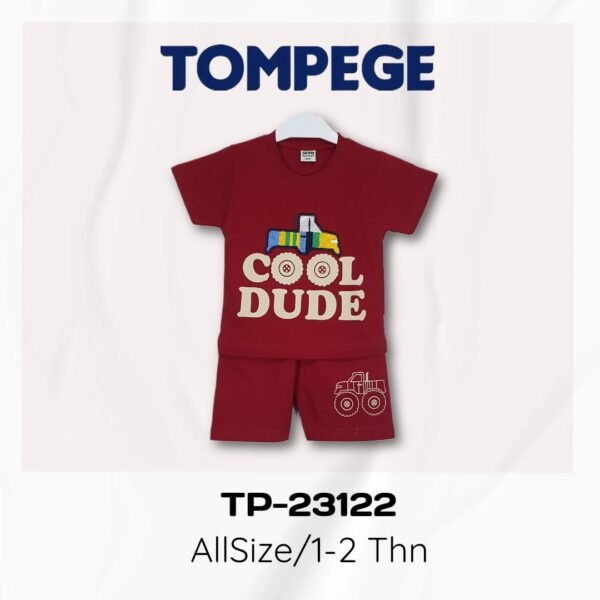 Setelan Oblong Anak Laki Cowok Tompege TP-23122B - Image 3